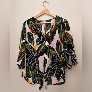 Women’s Colorful Patterned Blouse
